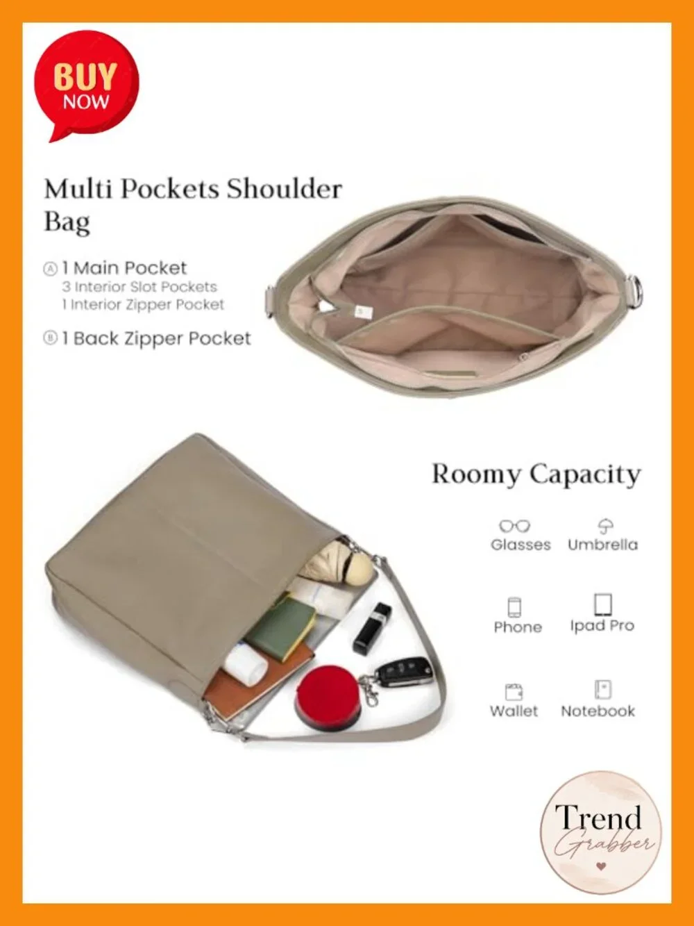 Soft Genuine Leather Hobo Bag Women Crossbody Shoulder Purse Large Capacity